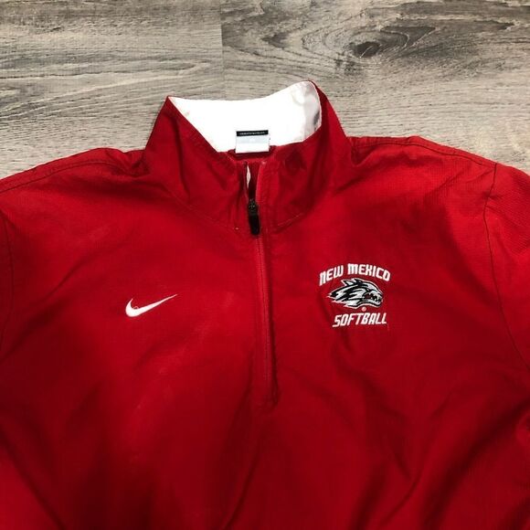 Nike Storm Fit University Of New Mexice Softball Windbreaker Jacket Men's Size M - Picture 2 of 15